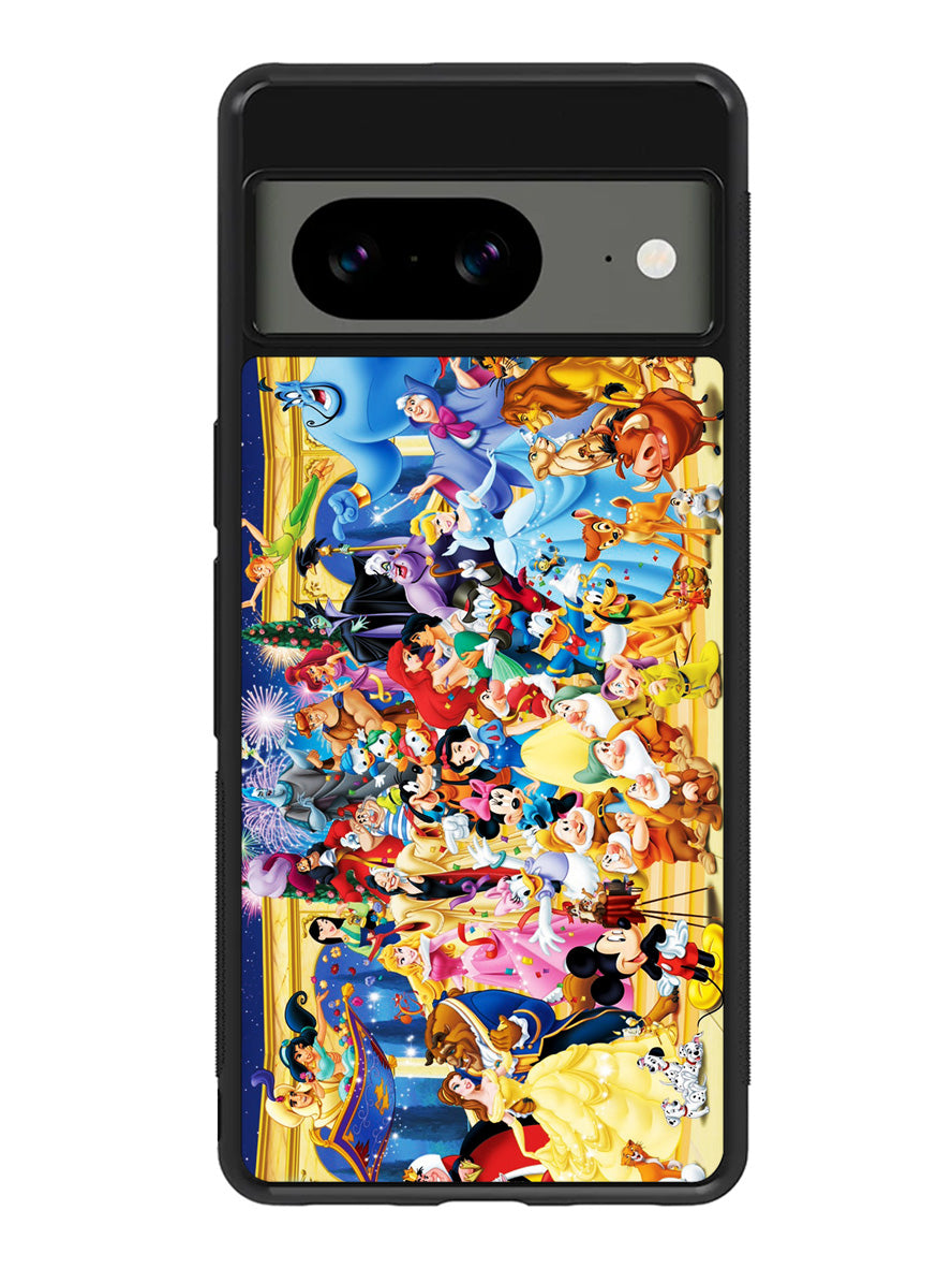 All Characters Disne Google Pixel 8 Case QC3795