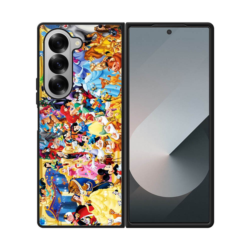 All Characters Disne Samsung Galaxy Z Fold 7 5G Case QC3795