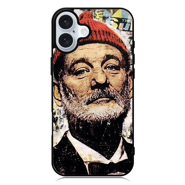 Bill Murray Wallpaper iPhone 16 Plus Case QC1490