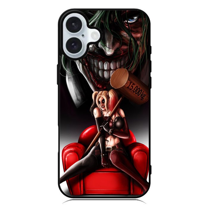 Joker Quinn iPhone 16 Plus Case QC1493