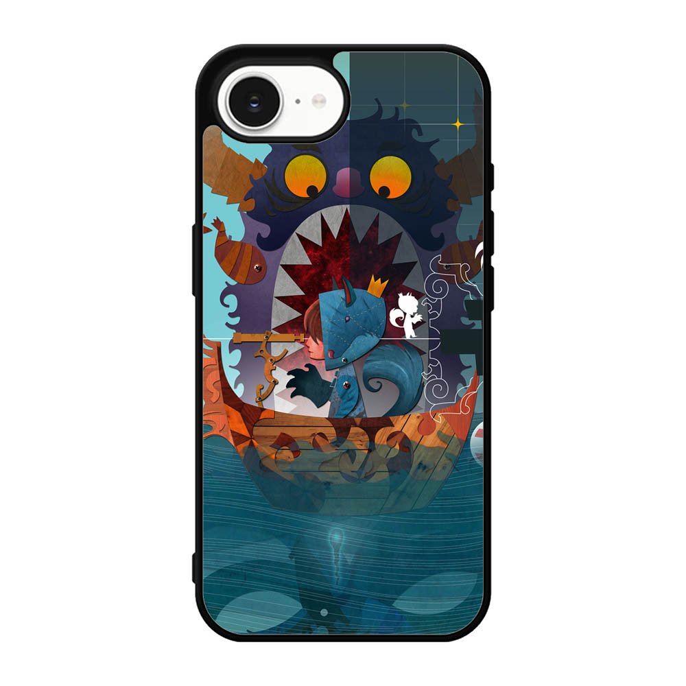 Where the Wild Things Are cartoon Wallpaper iPhone 17e Case QC1494
