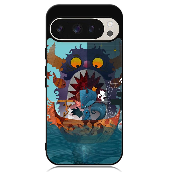 Where the Wild Things Are cartoon Wallpaper Google Pixel 9 Pro XL Case OV1494