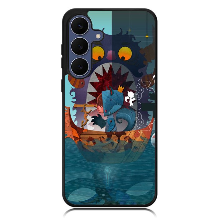 Where the Wild Things Are cartoon Wallpaper Samsung Galaxy S25 FE Case OV1494