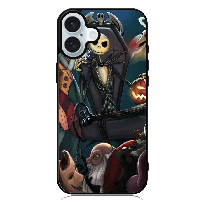 Nightmare Before Christmas iPhone 16 Plus Case QC1497