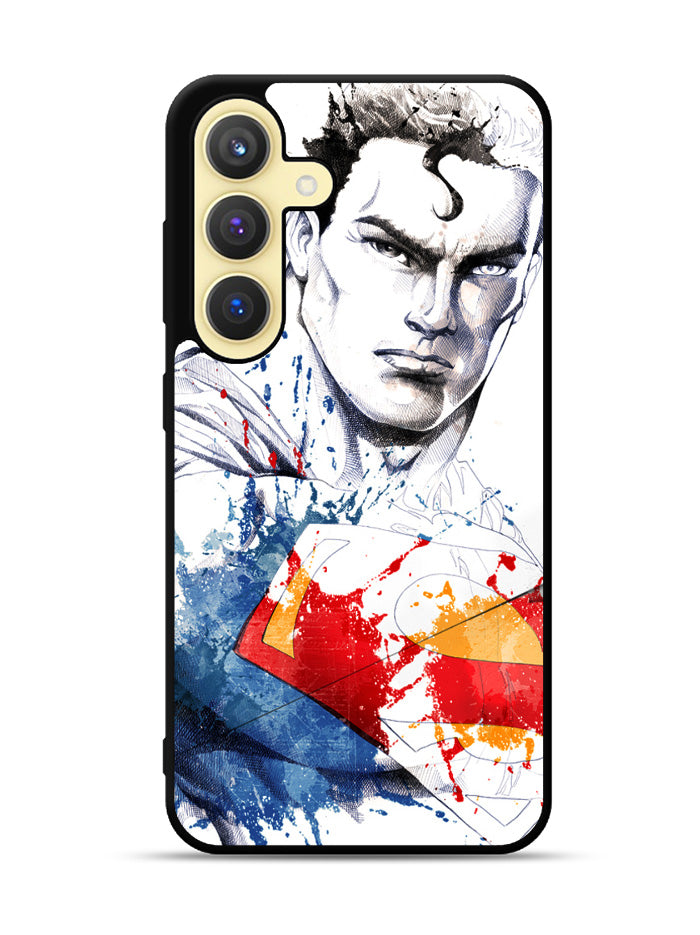 Superman Man Of Steel Painting Samsung Galaxy S25 Plus 5G , Samsung Galaxy S25+ 5G Case OV2301