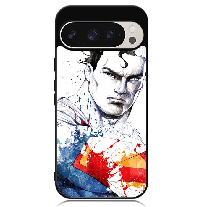 Superman Man Of Steel Painting Google Pixel 9 Pro XL Case OV2301