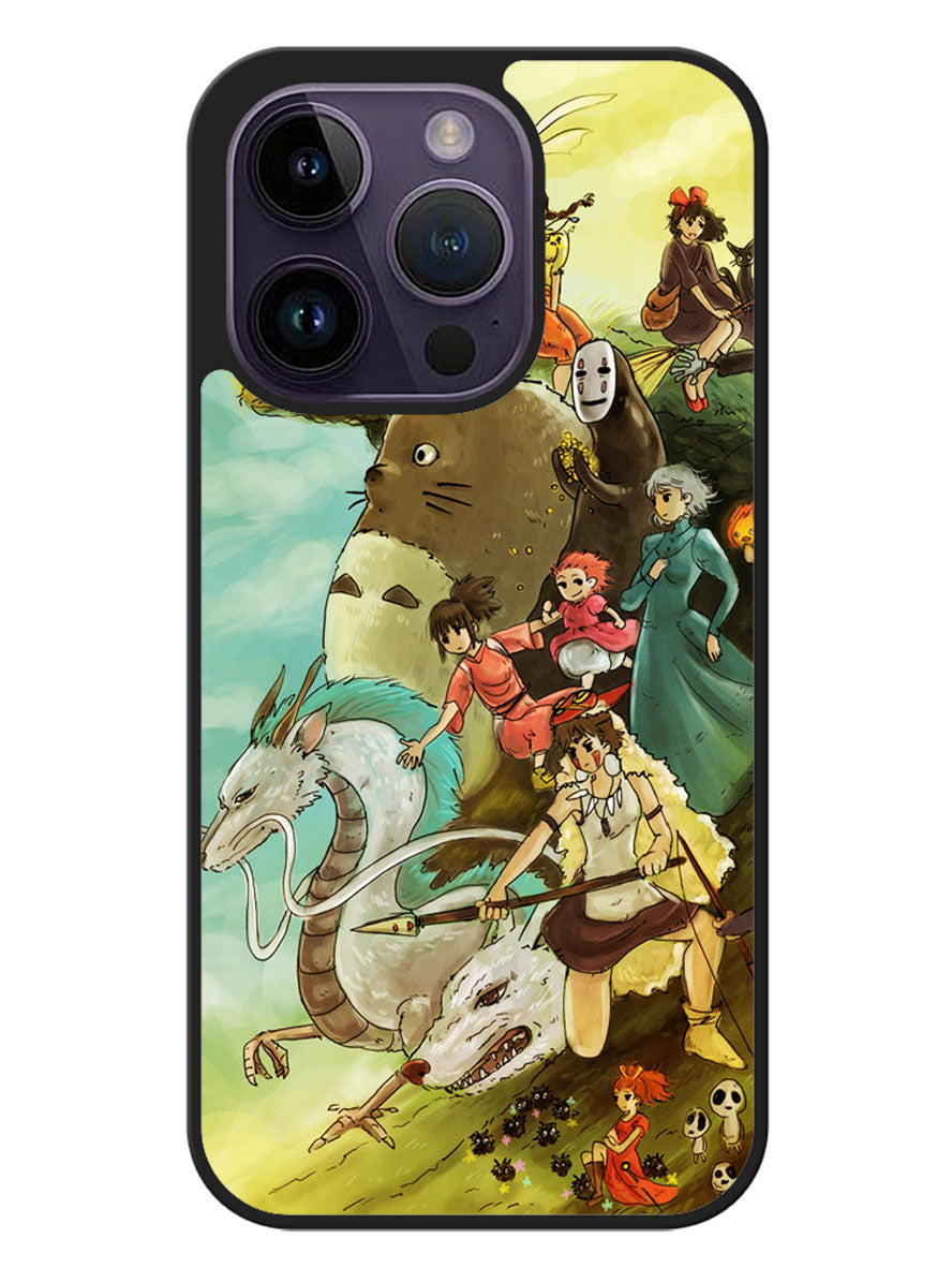 studio ghibli characters iPhone 14 Pro Case OV0452