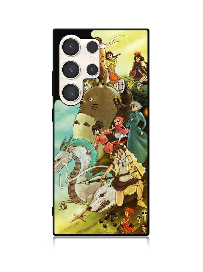 studio ghibli characters Samsung Galaxy S25 Ultra 5G Case