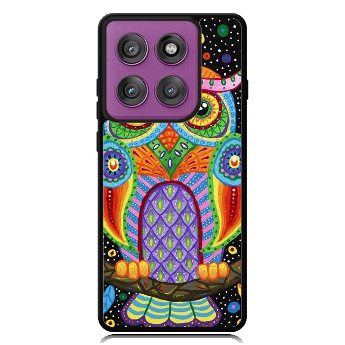 Little Colorful Owl Motorola Moto Edge 2025 | Moto Edge 60 Fusion | Moto Edge 60 Pro Case OV1511