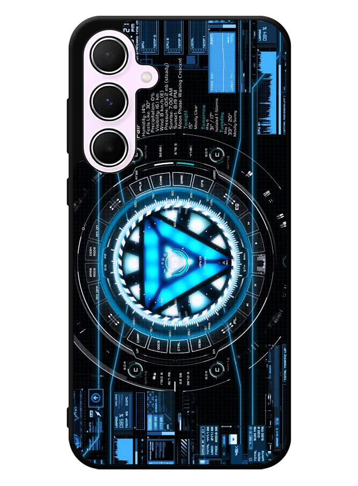 stark industries iron man Samsung Galaxy A55 5G Case