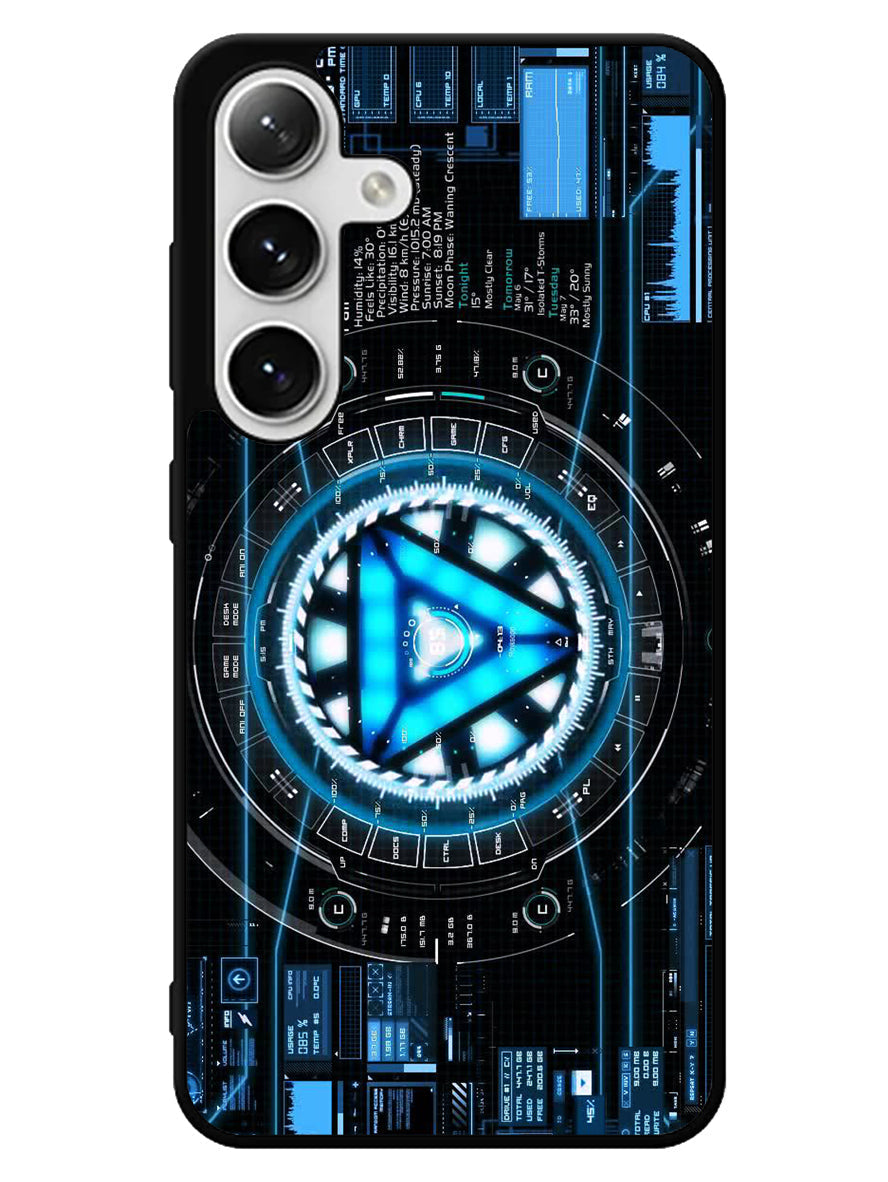 stark industries iron man Samsung Galaxy S25 5G Case