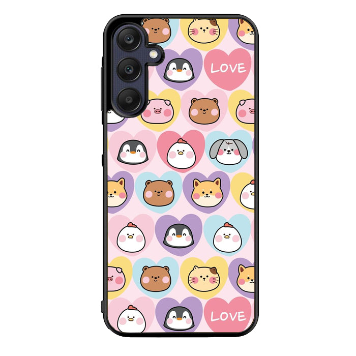 Animals love FLN0011 Samsung Galaxy A15 A25 A35 A55 5G Case