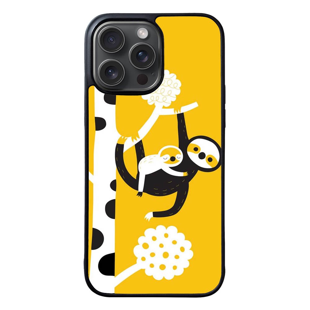 Mommy Sloth FLN0015 iPhone 15 Pro Max Case