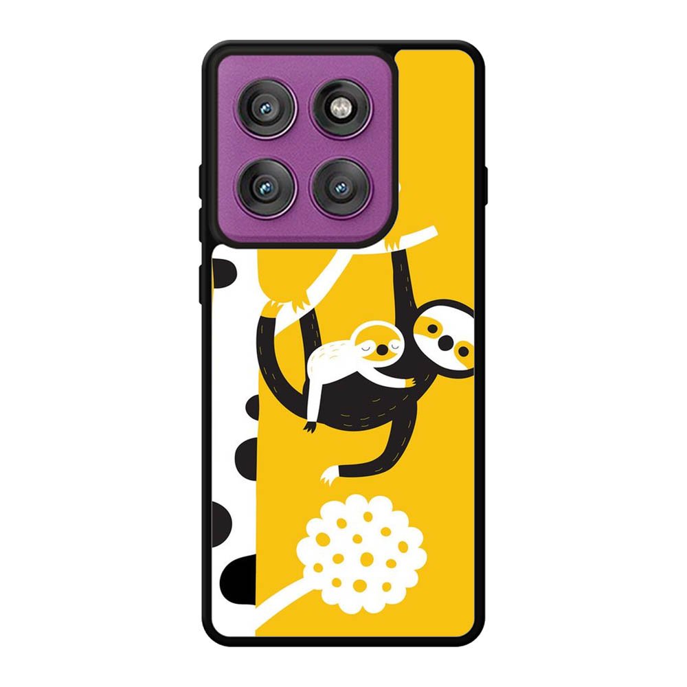 Mommy Sloth FLN0015 Motorola Moto Edge 60 Pro Case