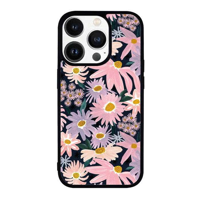 Tropical flower FLN0029 iPhone 14 Pro Max | iPhone 14 Pro | iPhone 14 Plus | iPhone 14 Case