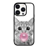cat bubble FLN0035 iPhone 14 Pro Max | iPhone 14 Pro | iPhone 14 Plus | iPhone 14 Case