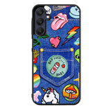sticker jeans FLN0058 Samsung Galaxy A15 A25 A35 A55 5G Case