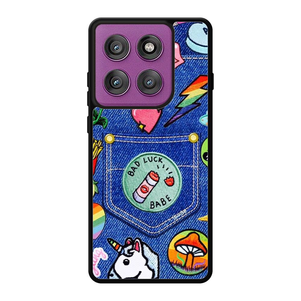 sticker jeans FLN0058 Motorola Moto Edge 60 Pro Case