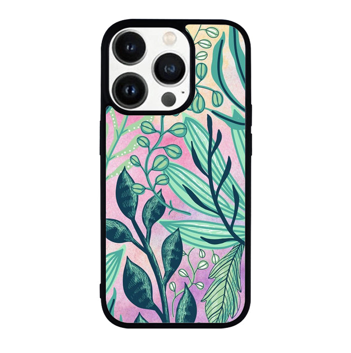 Tropical art FLN0074 iPhone 14 Pro Max | iPhone 14 Pro | iPhone 14 Plus | iPhone 14 Case