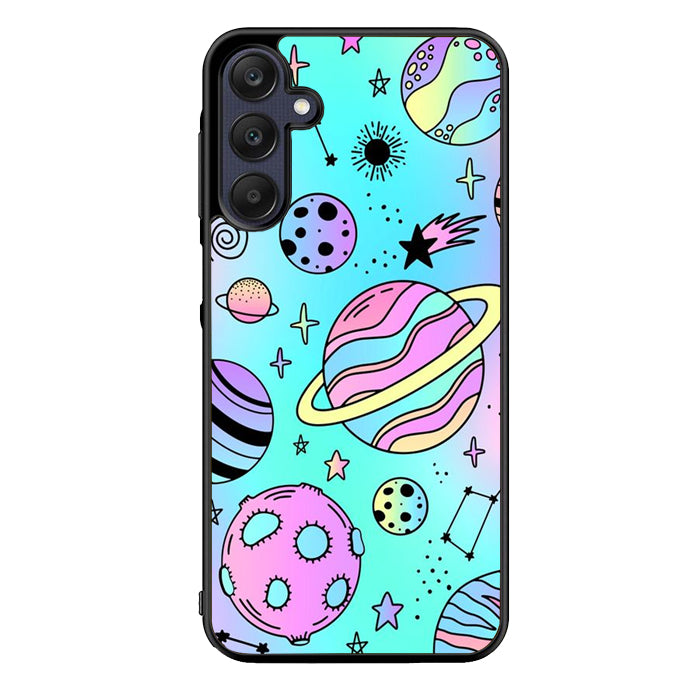 space galaxy FLN0080 Samsung Galaxy A15 A25 A35 A55 5G Case