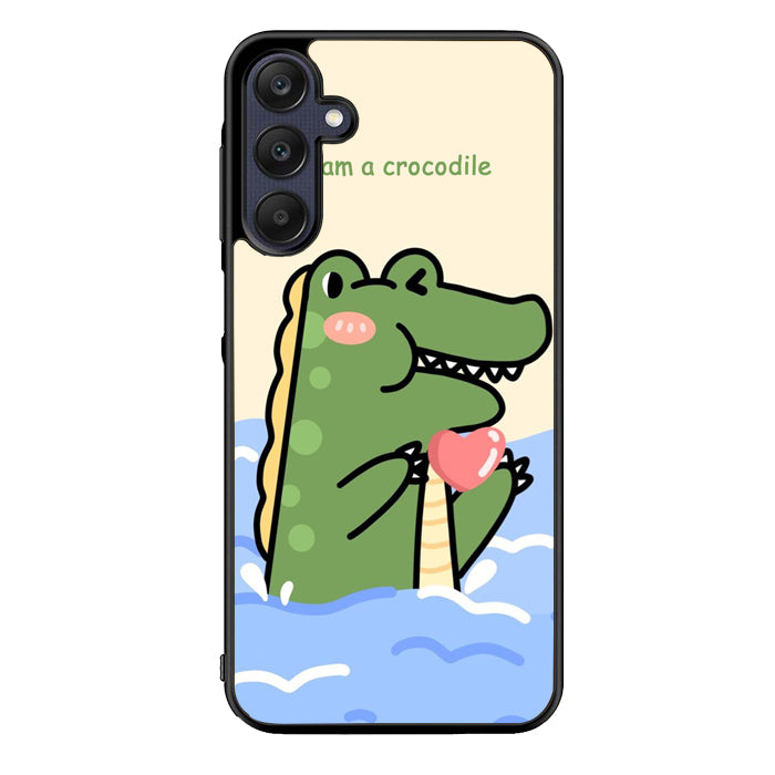 I am a crocodile FLN0081 Samsung Galaxy A15 A25 A35 A55 5G Case