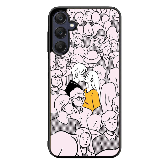 couple art FLN0082 Samsung Galaxy A15 A25 A35 A55 5G Case