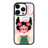 Cute gril FLN0086 iPhone 14 Pro Max | iPhone 14 Pro | iPhone 14 Plus | iPhone 14 Case