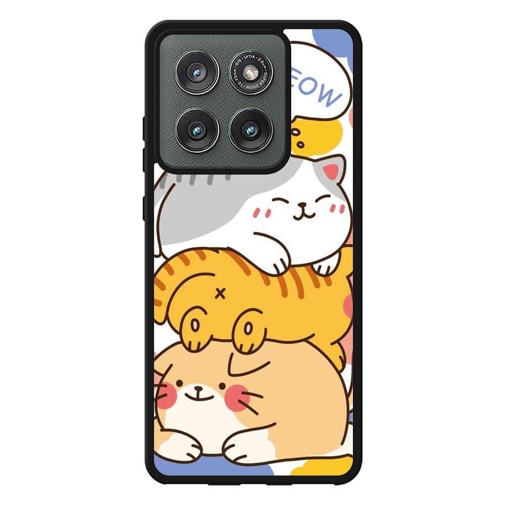 cat meow FLN0097 Motorola Moto Edge 2025 Case