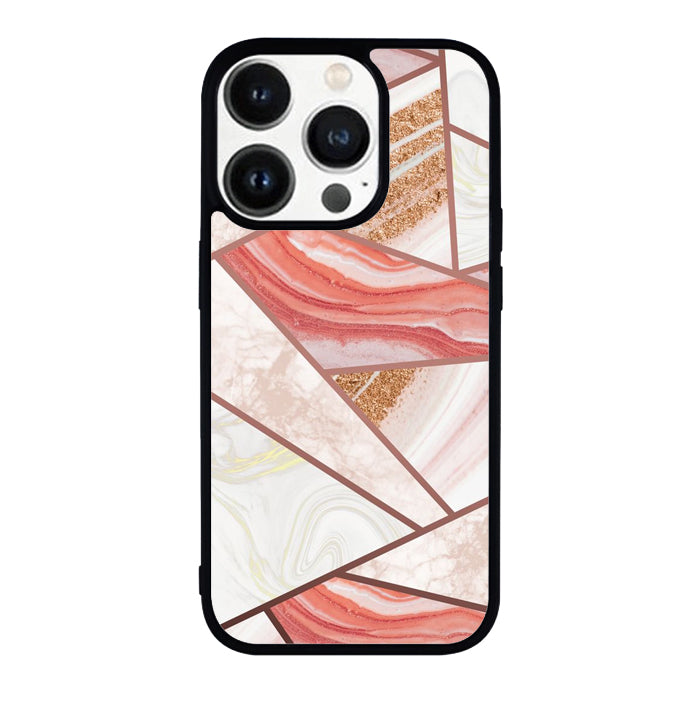 Geometric abstrak FLN0104 iPhone 14 Pro Max | iPhone 14 Pro | iPhone 14 Plus | iPhone 14 Case