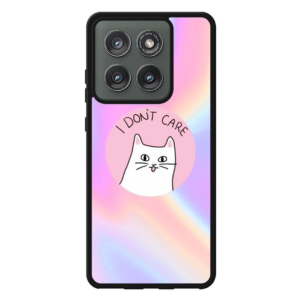 i dont care FLN0109 Motorola Moto Edge 2025 Case