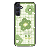 Flower green FLN0117 Samsung Galaxy A15 A25 A35 A55 5G Case