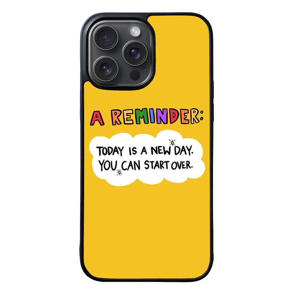 A reminder FLN0118 iPhone 15 Pro Max Case
