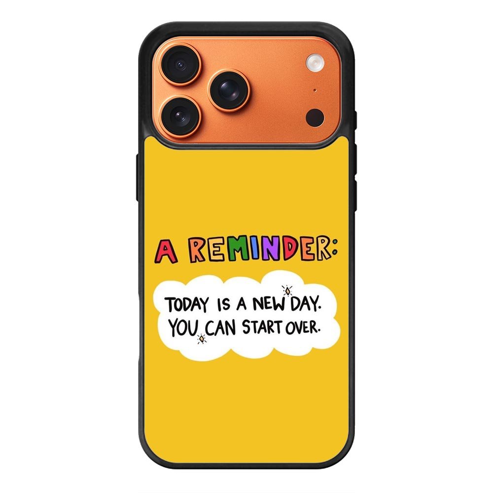 A reminder FLN0118 iPhone 17 Pro Max Case