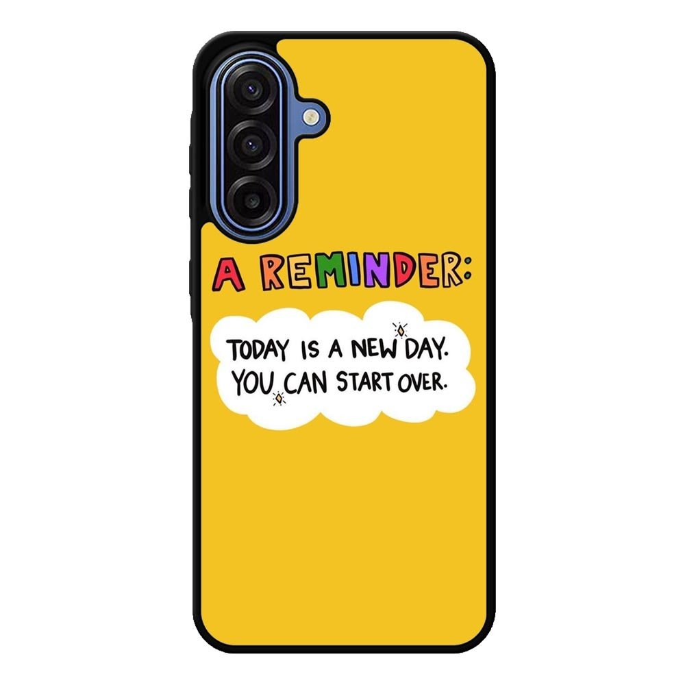 A reminder FLN0118 Samsung Galaxy A17 Case