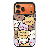 Cute bear FLN0121 iPhone 17 Pro Case