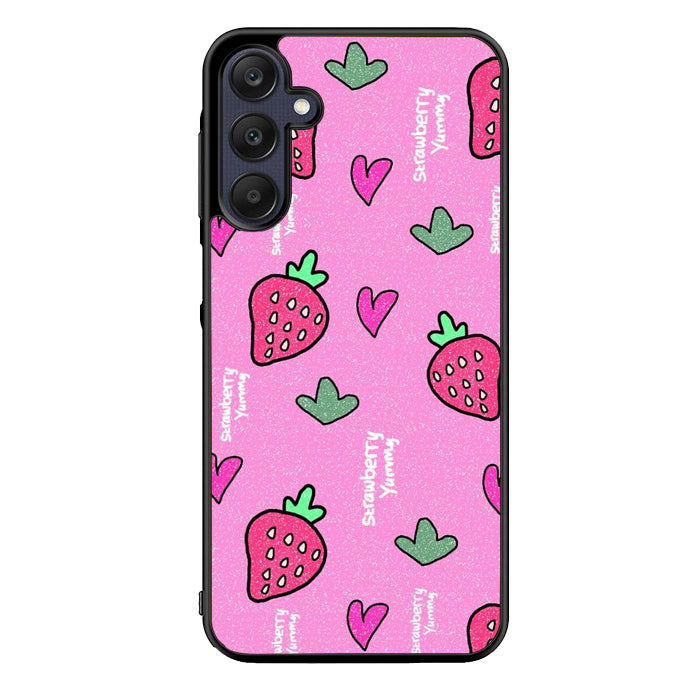 Strawberry yummy FLN0124 Samsung Galaxy A15 A25 A35 A55 5G Case