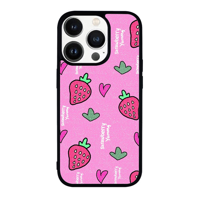 Strawberry yummy FLN0124 iPhone 14 Pro Max | iPhone 14 Pro | iPhone 14 Plus | iPhone 14 Case