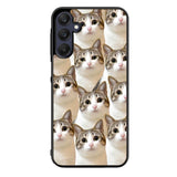 cat pattern cute FLN0132 Samsung Galaxy A15 A25 A35 A55 5G Case