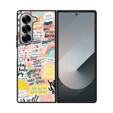 Quotes sticker FLN0140 Samsung Galaxy Z Fold 7 5G Case