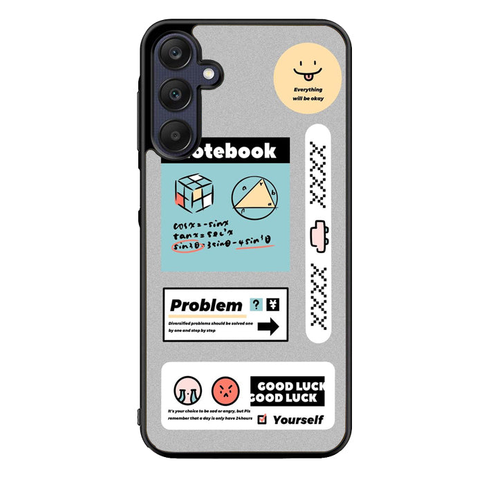 Notebook FLN0143 Samsung Galaxy A15 A25 A35 A55 5G Case