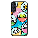 Face art caracter FLN0144 Samsung Galaxy A15 A25 A35 A55 5G Case