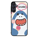 Shark ice cream FLN0149 Samsung Galaxy A15 A25 A35 A55 5G Case