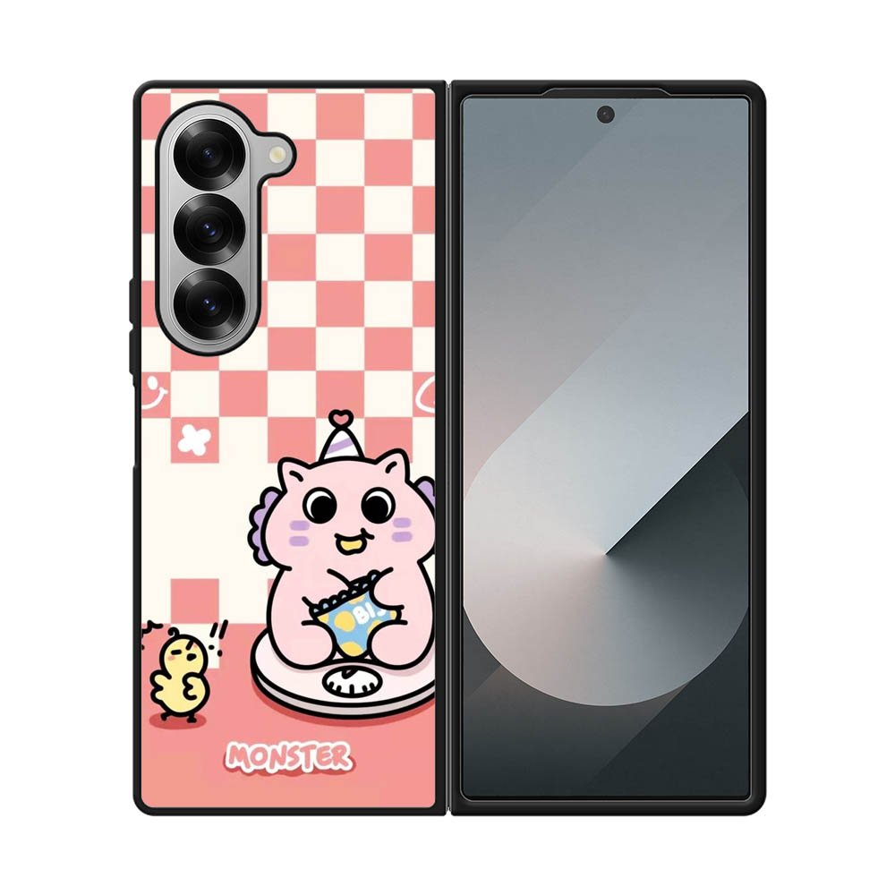 Monsters eat snacks FLN0151 Samsung Galaxy Z Fold 7 5G Case