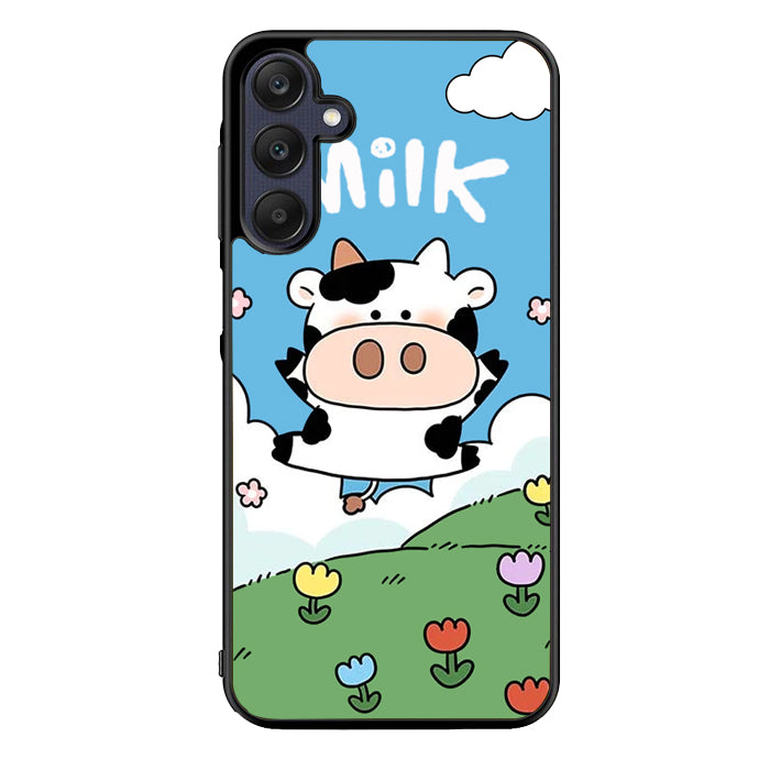 Cows milk FLN0154 Samsung Galaxy A15 A25 A35 A55 5G Case
