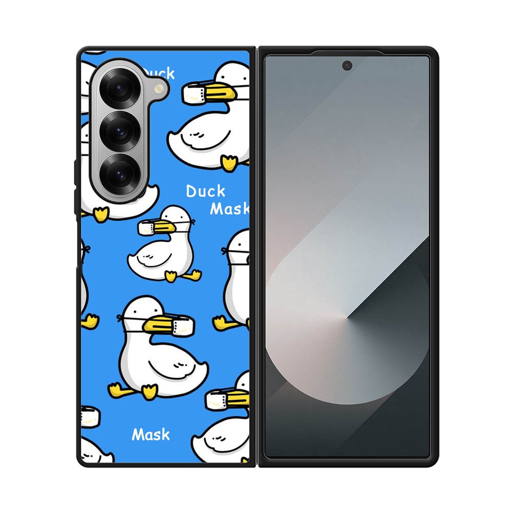 duck mask FLN0169 Samsung Galaxy Z Fold 7 5G Case