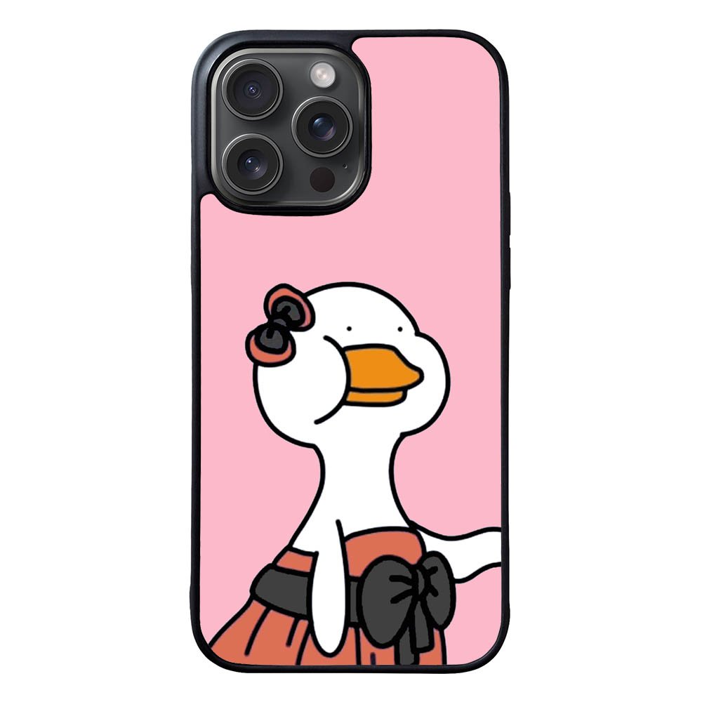duck cute gril FLN0177 iPhone 15 Pro Max Case