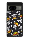 One Piece Straw Hat Pirates Logo Dark Google Pixel 8 Case QC10993