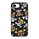 One Piece Straw Hat Pirates Logo Dark iPhone 17e Case QC10993