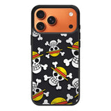 One Piece Straw Hat Pirates Logo Dark iPhone 17 Pro Max Case QC10993