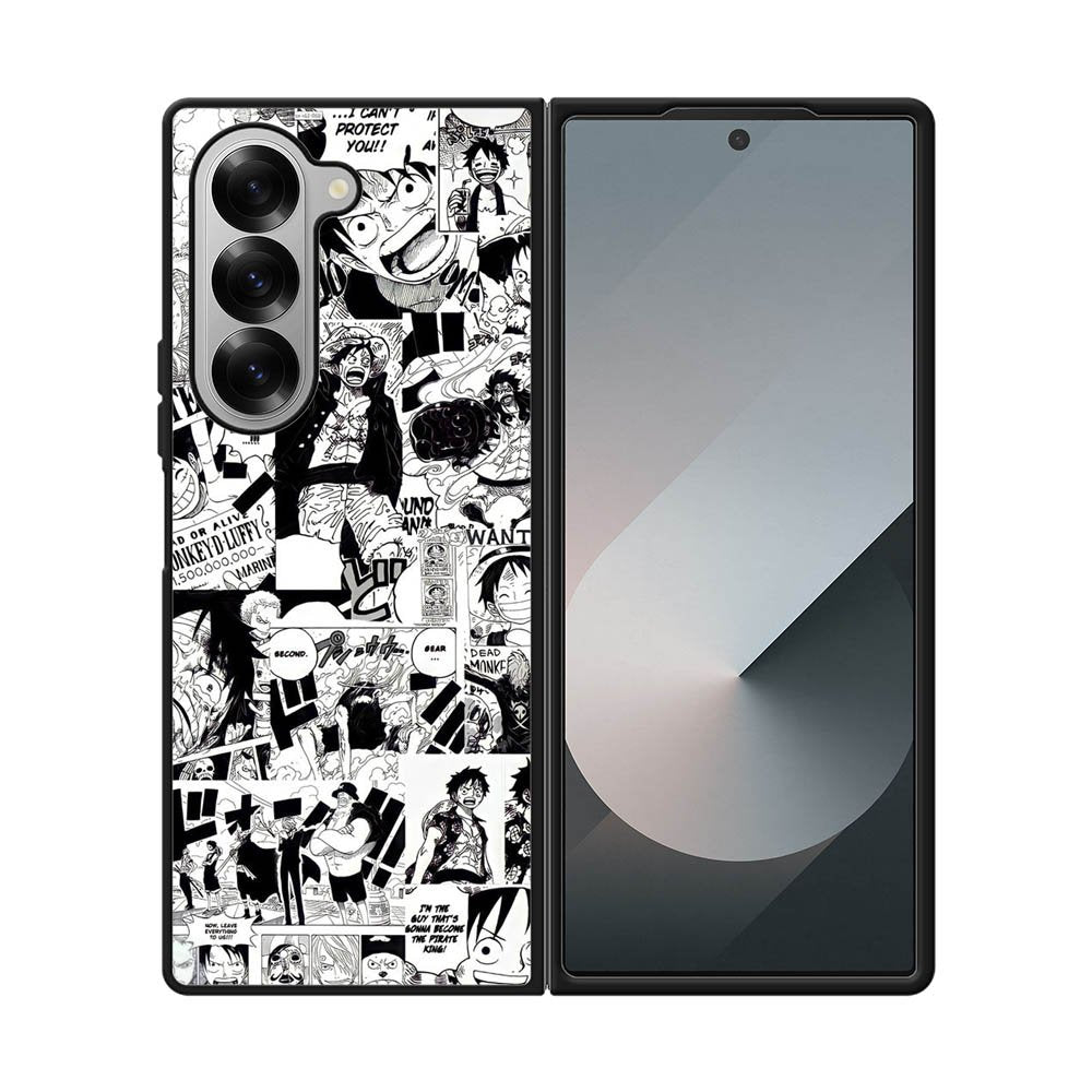 Comic one piece Samsung Galaxy Z Fold 7 5G Case QC11055